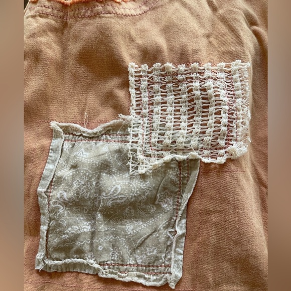 POL bohemian patchwork cropped ankle pants - Picture 8 of 15